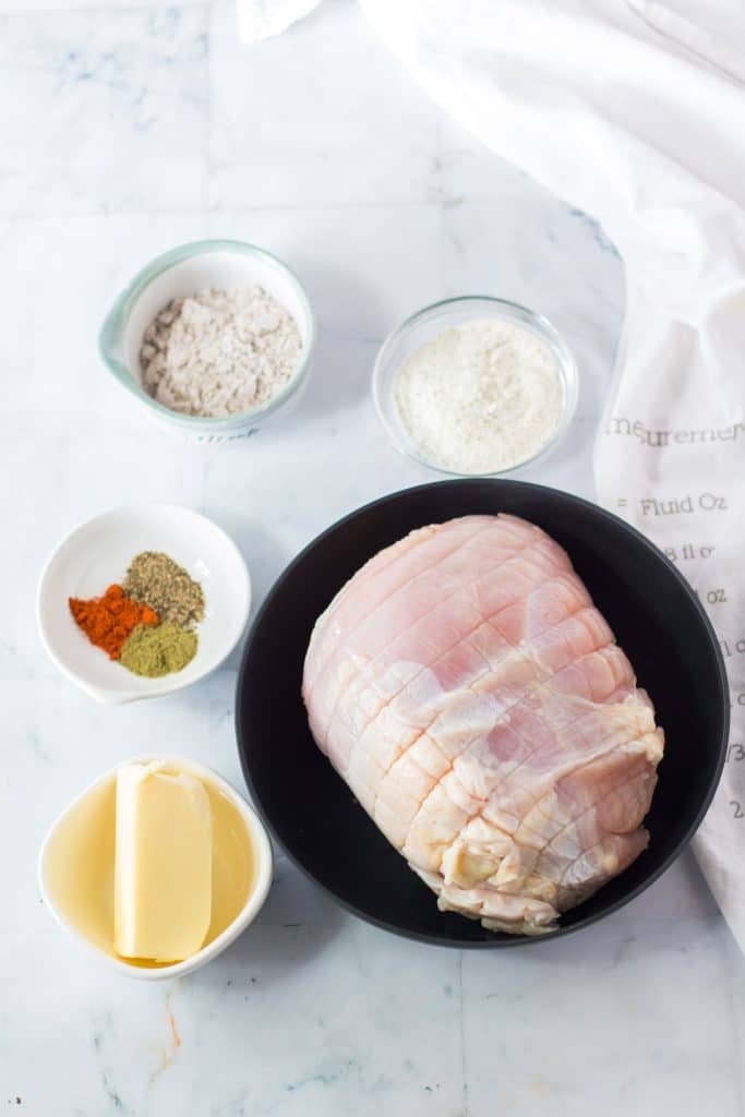 Slow Cooker Turkey Breast and Gravy ingredients