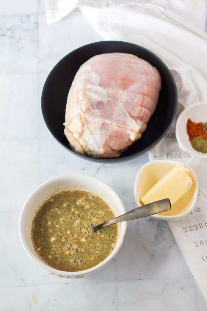 Slow Cooker Turkey Breast and Gravy ingredients