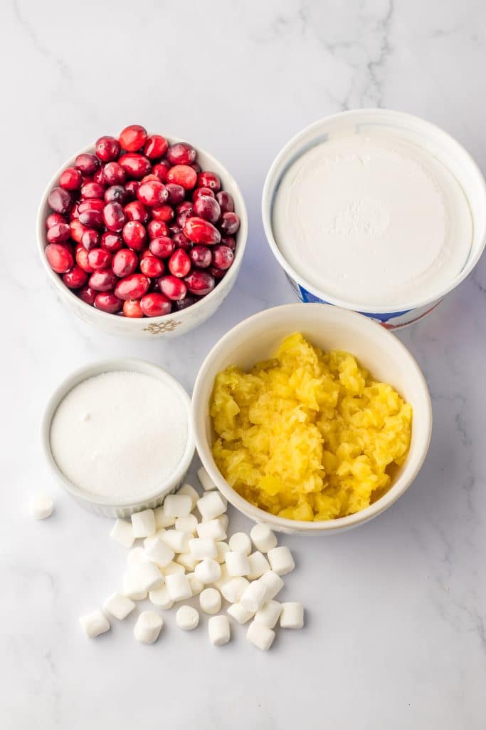 Cranberry Fluff ingredients