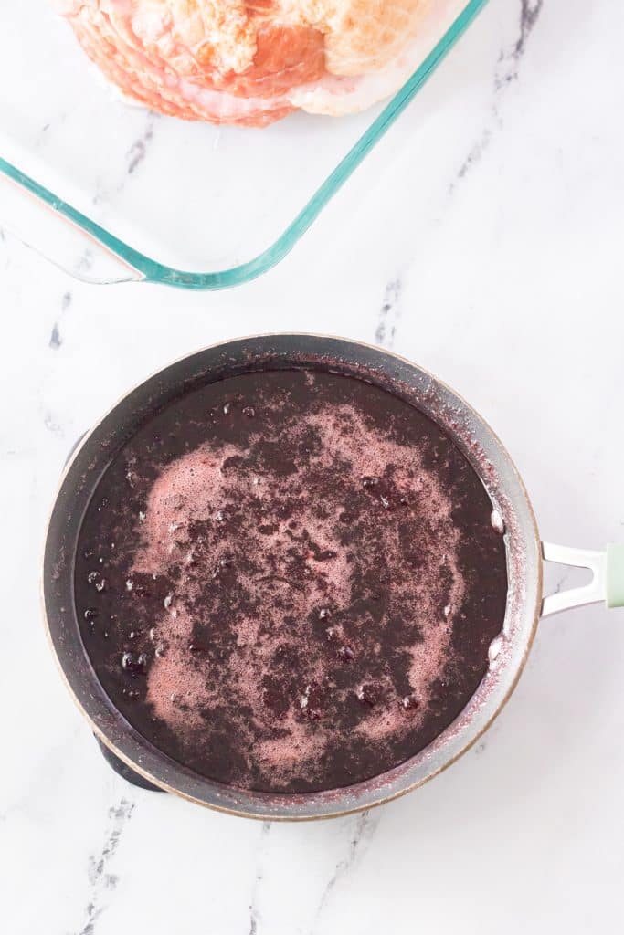 Cranberry Pepperjelly Spiral Ham sauce