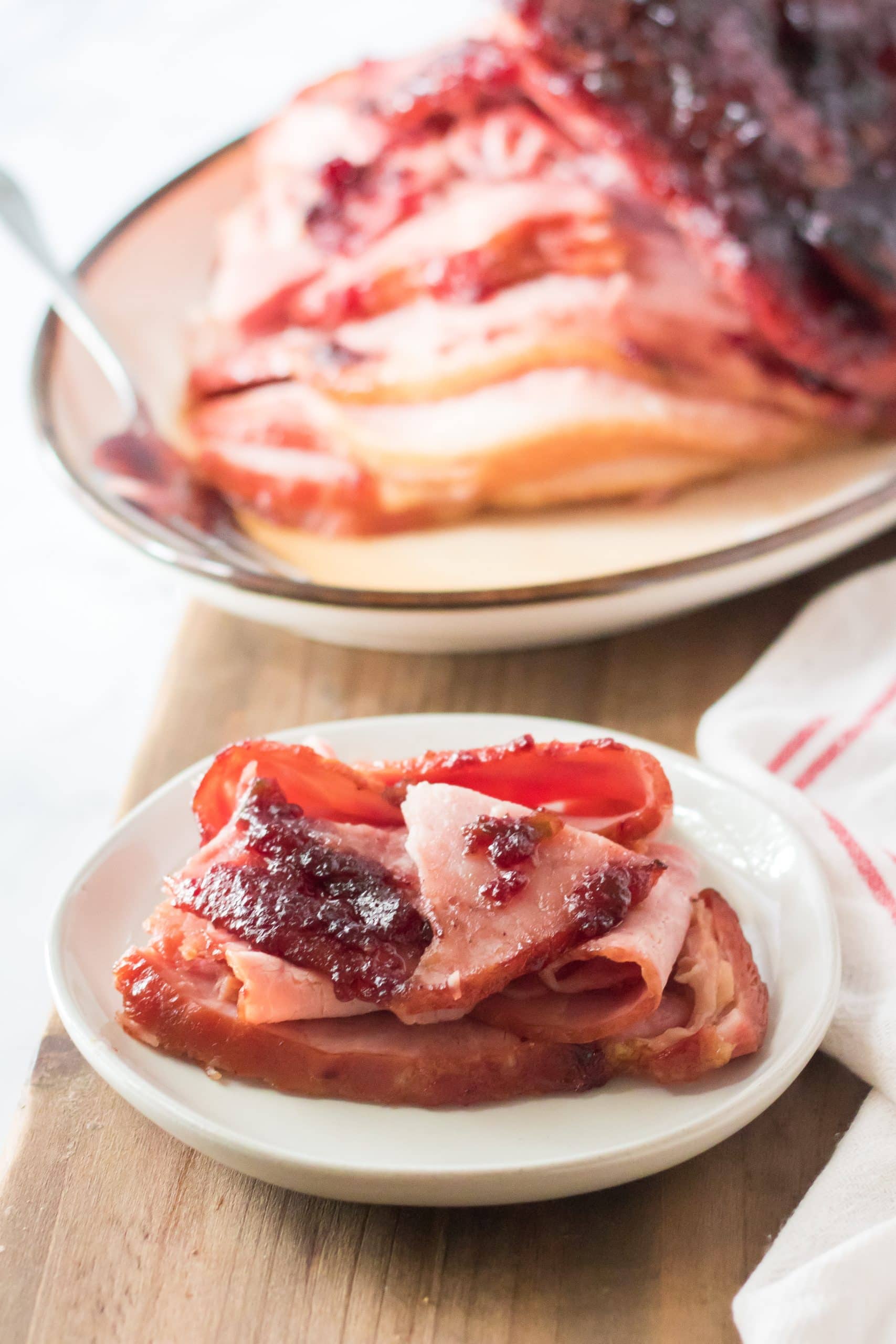 Cranberry Pepper Jelly Spiral Ham