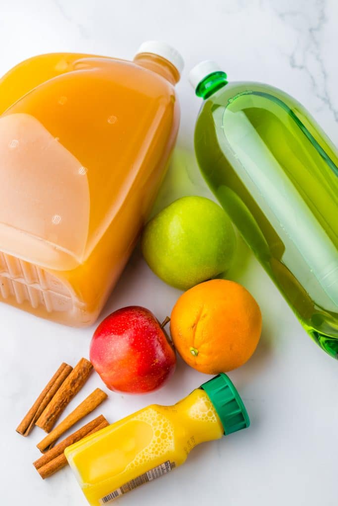 Thanksgiving Punch ingredients