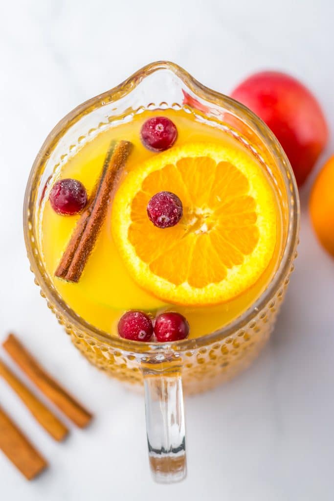 Thanksgiving Punch in pitcher