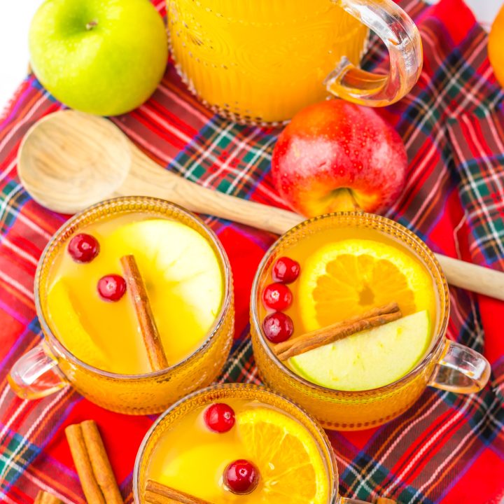 Thanksgiving Punch in cups
