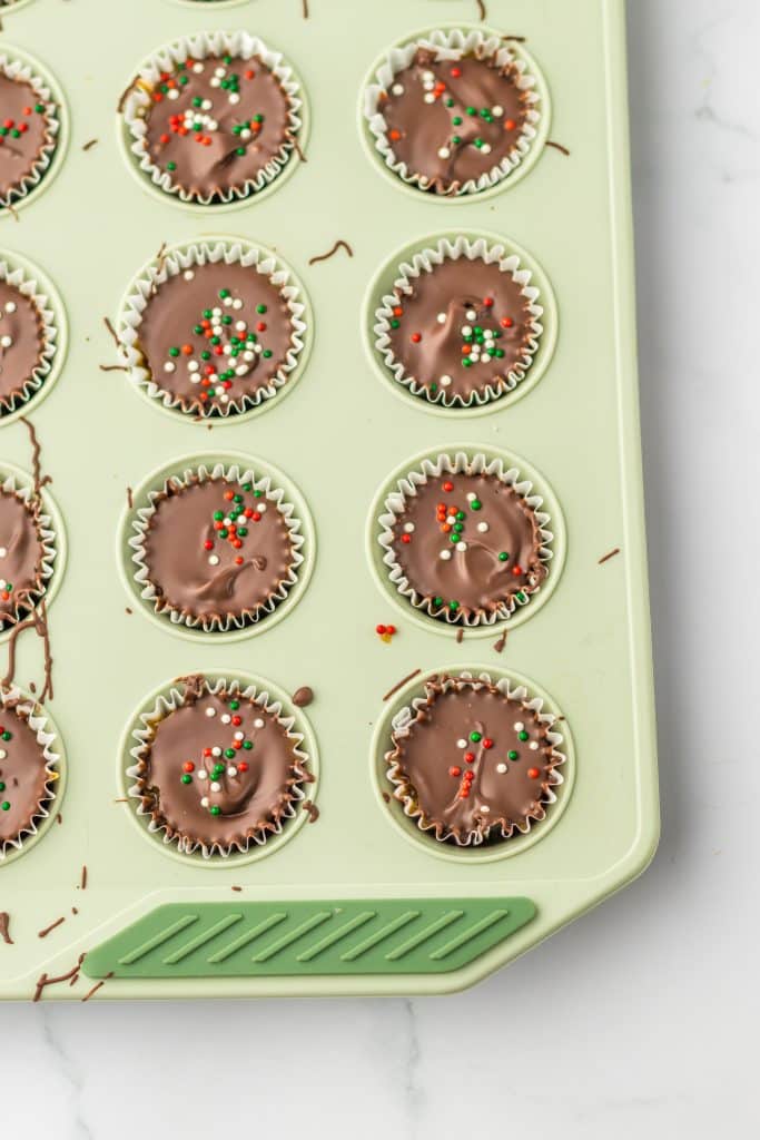 Christmas Caramel Cups finished