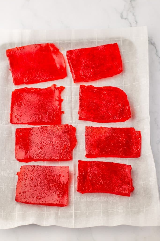 Christmas Gumdrops sliced