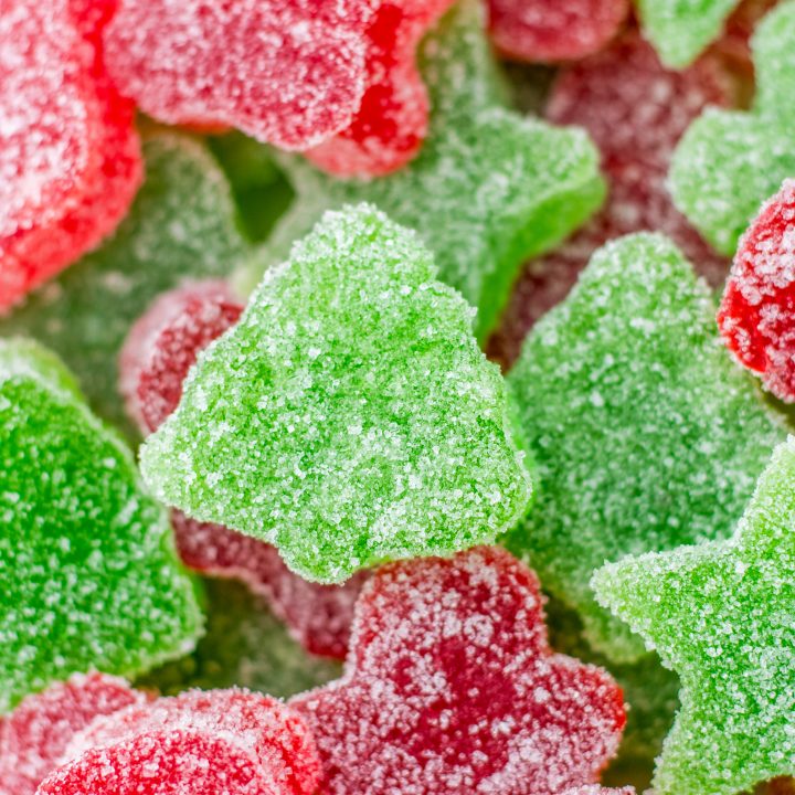 Christmas Gumdrops close up