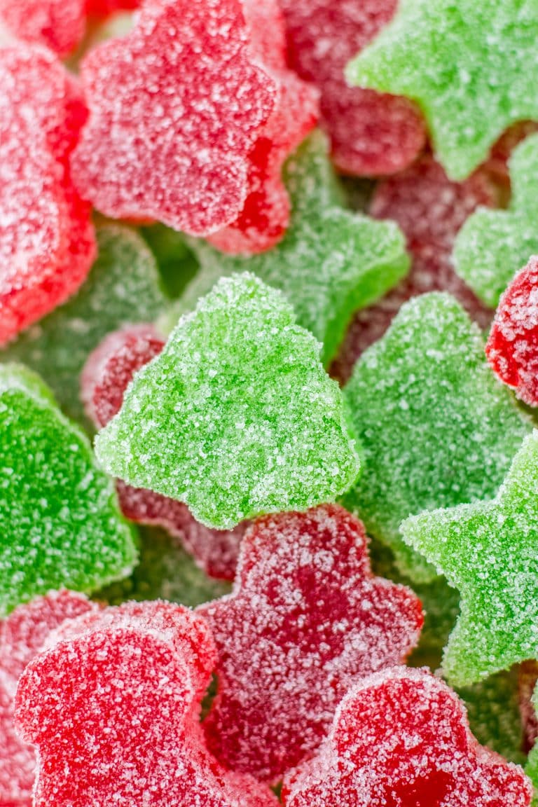 Christmas Gumdrops close up