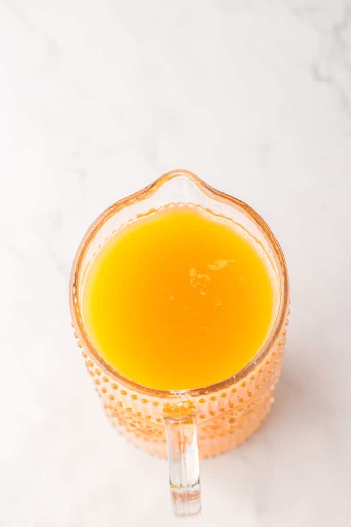 Christmas Morning Punch in pitcher