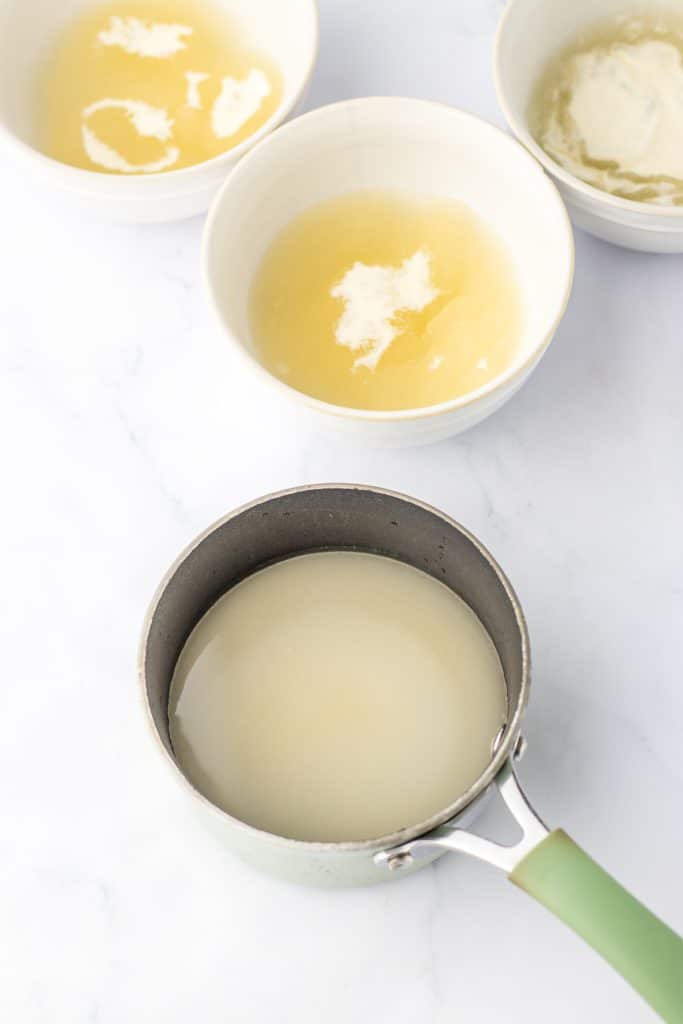 Spiced Gumdrops in pan