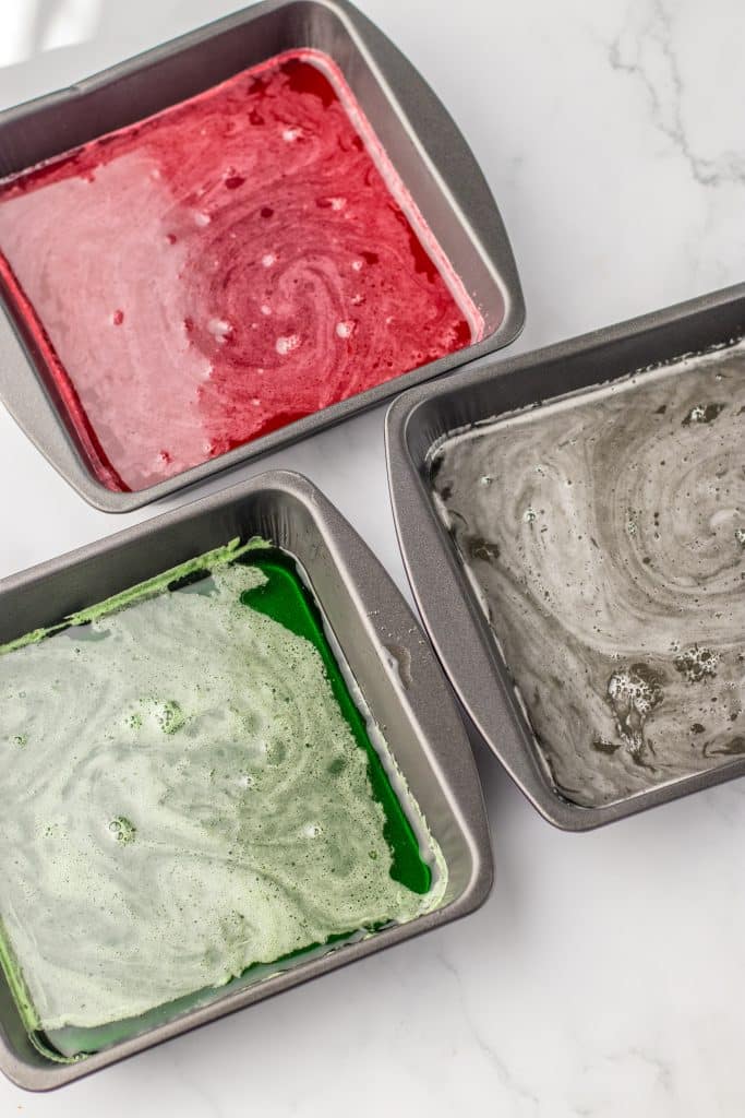 Spiced Gumdrops in pans