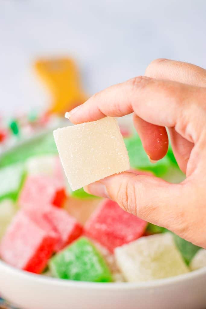 Spiced Gumdrops in hand