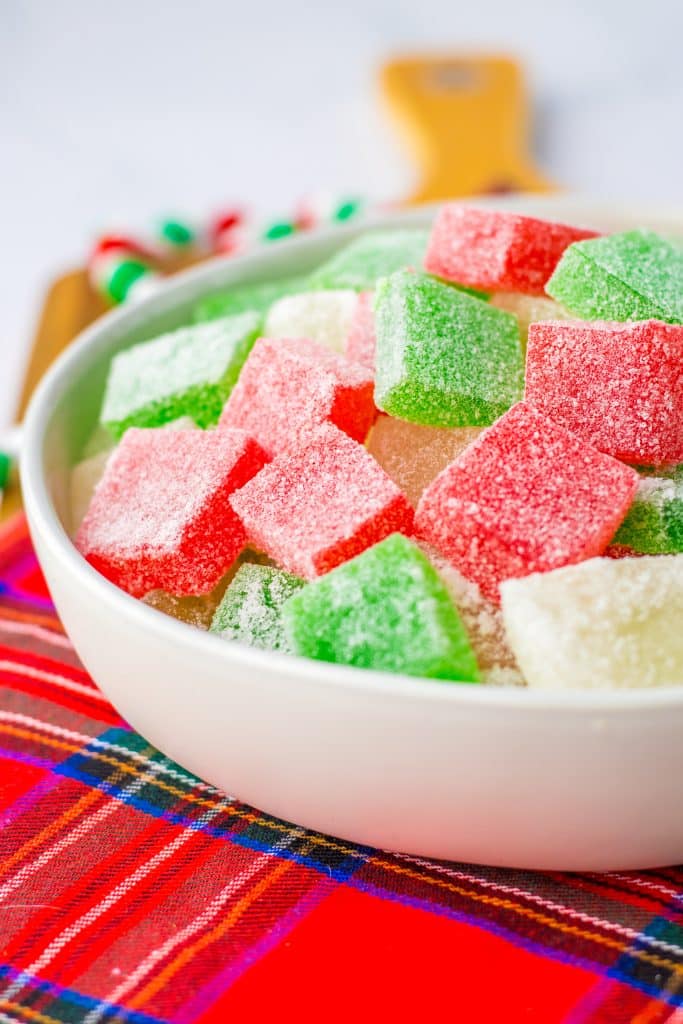 Spiced Gumdrops in bowl