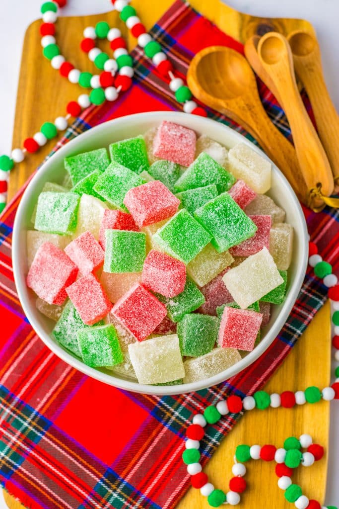 Spiced Gumdrops in bowl