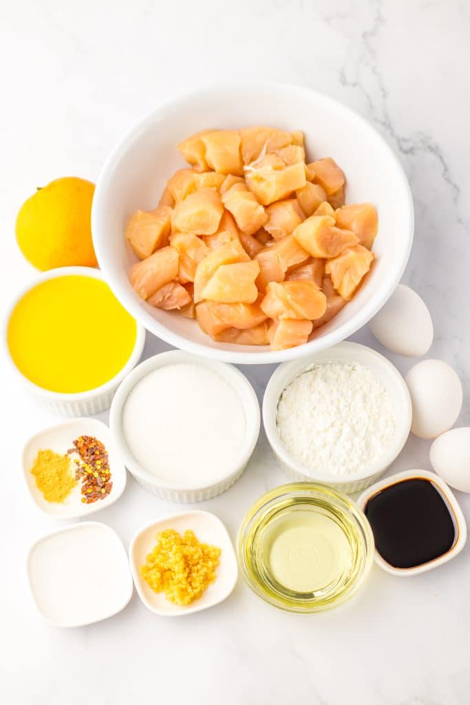 Best Ever Orange Chicken ingredients