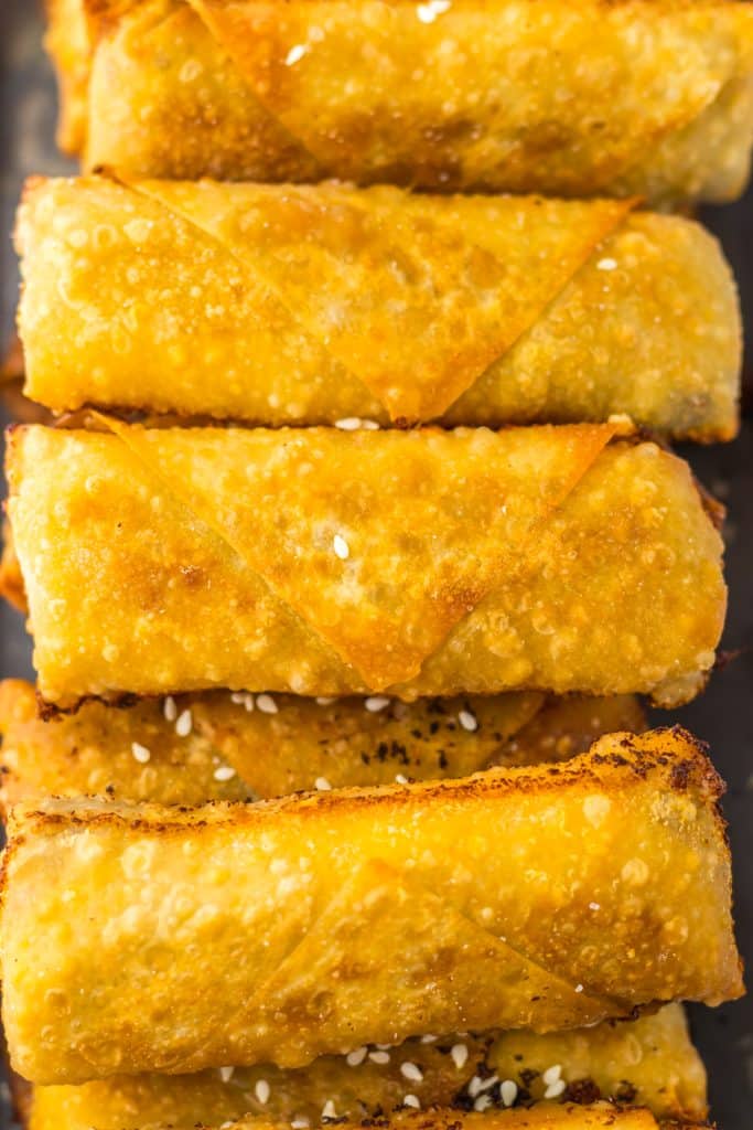 Big Mac Egg Rolls fried