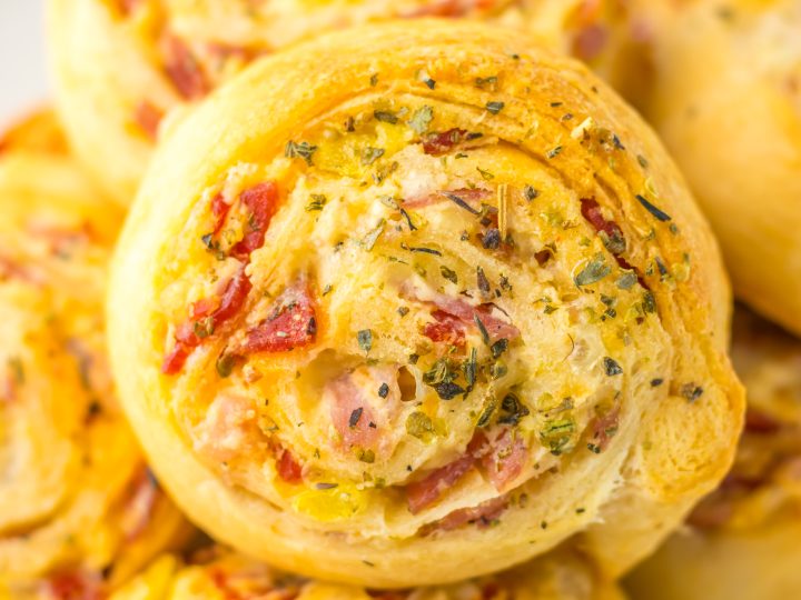 Italian Sub Sandwich Tortilla Pinwheels — Let's Dish Recipes