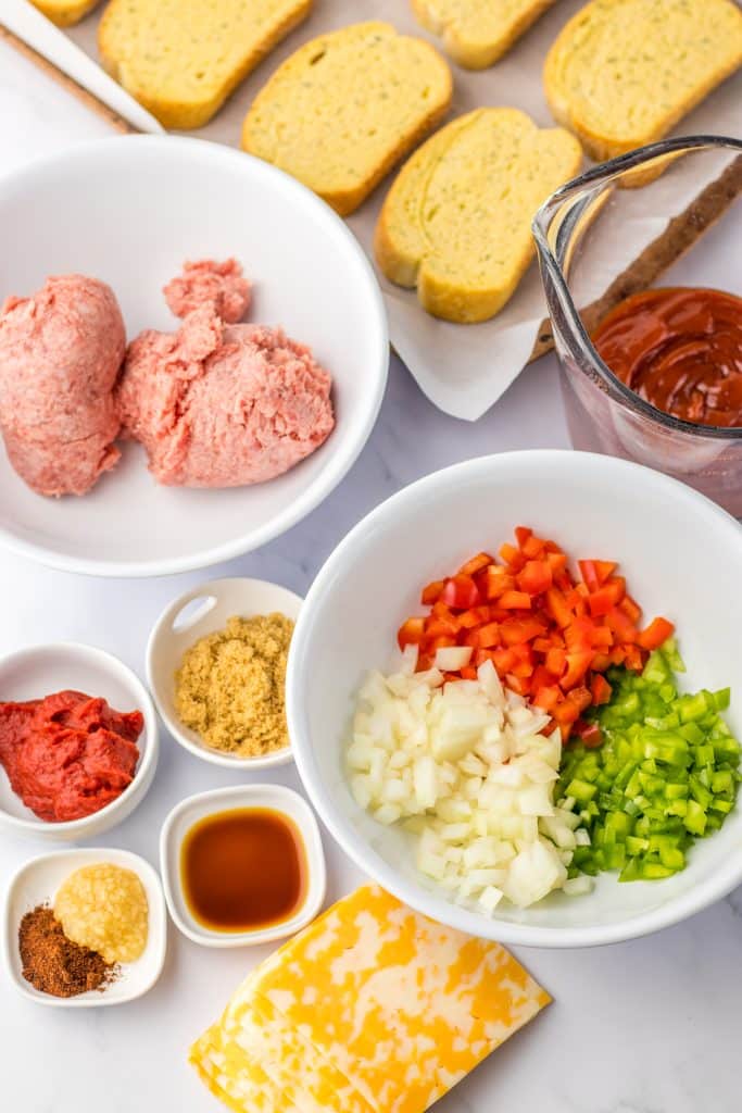 Sloppy Joe Texas Toast ingredients