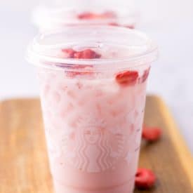Starbucks Pink Drink in cup