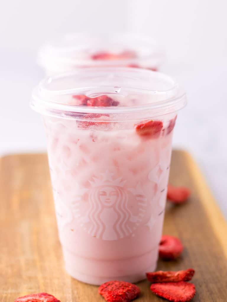 Starbucks Pink Drink in cup