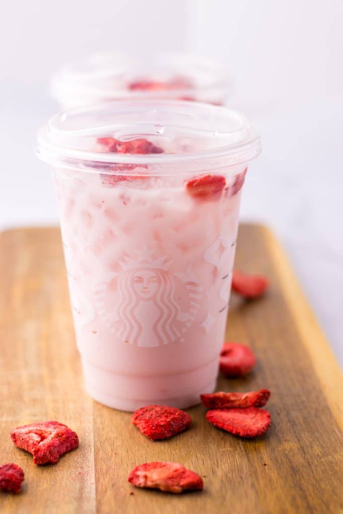 Starbucks Pink Drink in cup