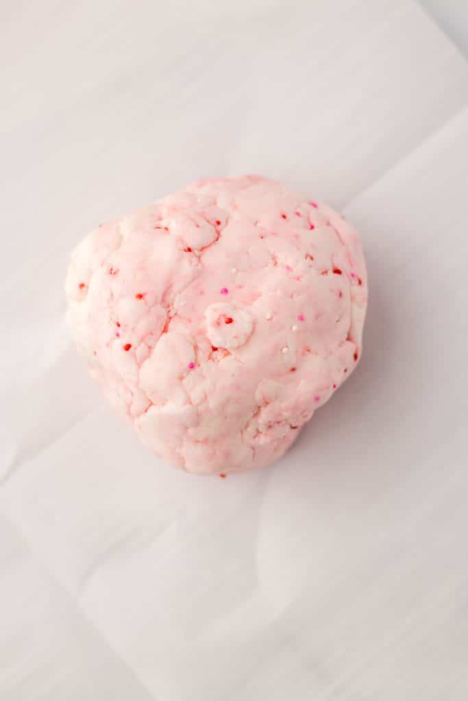 Strawberries and Cream Candies dough