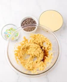 Cookie Dough Egg Truffles dough