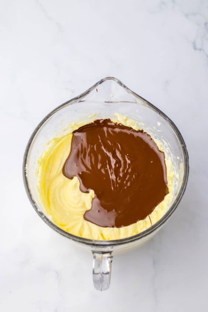 Cosmic Brownie Cheesecake batter