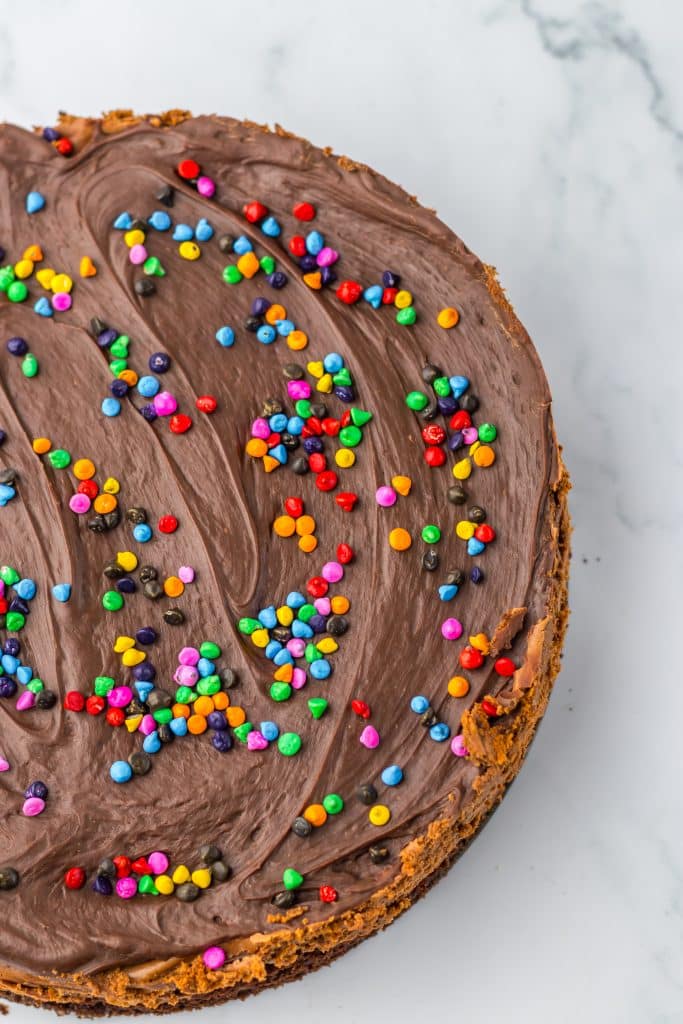 Cosmic Brownie Cheesecake completed