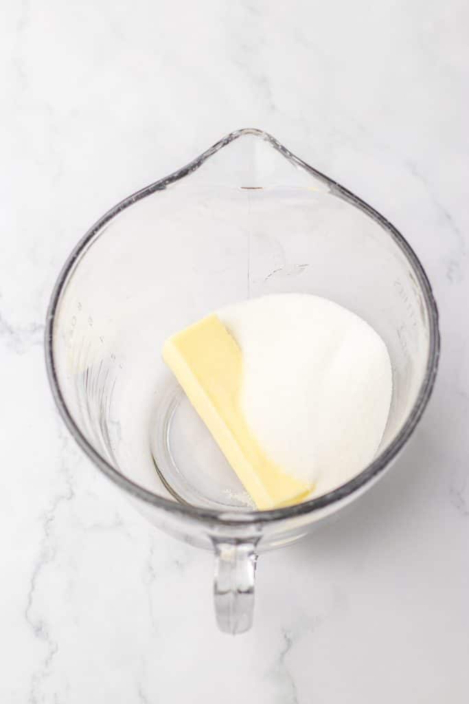 Easter Blossom Cookies ingredients in bowl