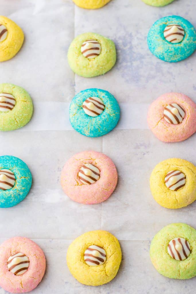 Easter Blossom Cookies baked