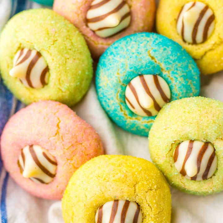 Easter Blossom Cookies plated