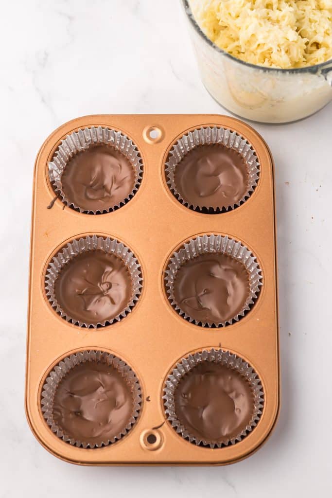 Easter Coconut Cups chocolate