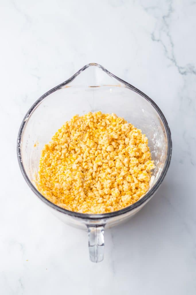 Homemade Goldfish Crackers dough