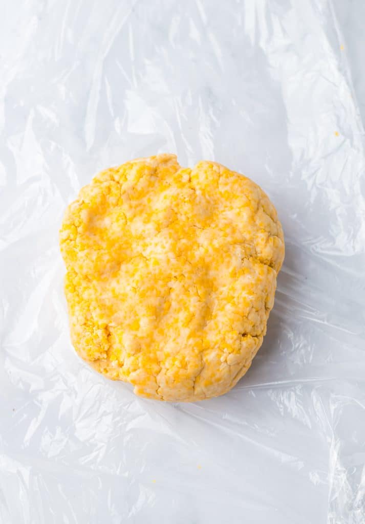 Homemade Goldfish Crackers dough