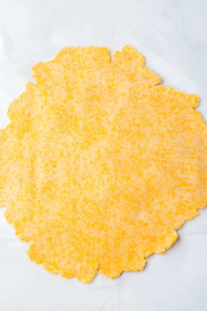 Homemade Goldfish Crackers dough