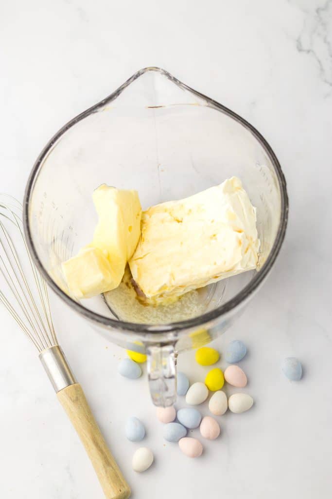 Cadbury Egg Dip ingredients