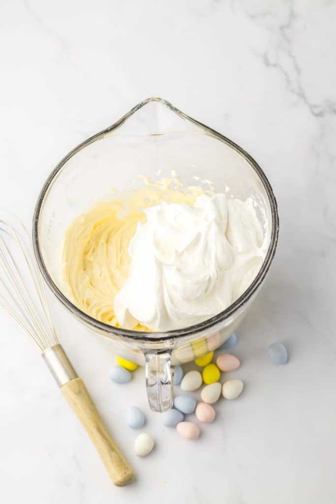 Cadbury Egg Dip ingredients