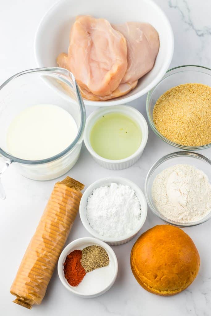 Copycat Chick Fil A Sandwiches ingredients