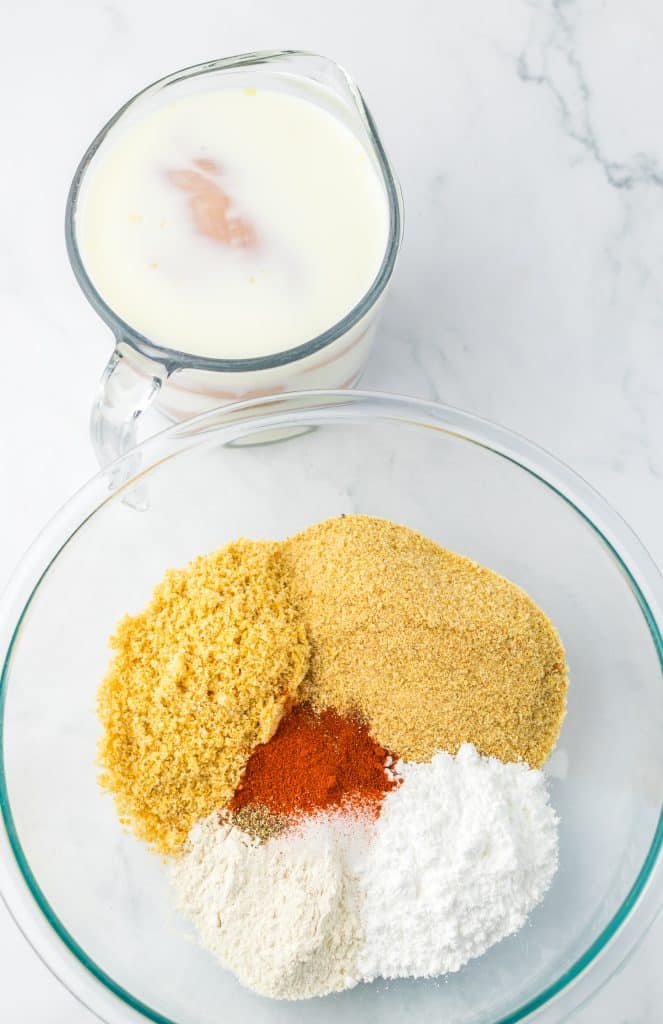 Copycat Chick Fil A Sandwiches breading