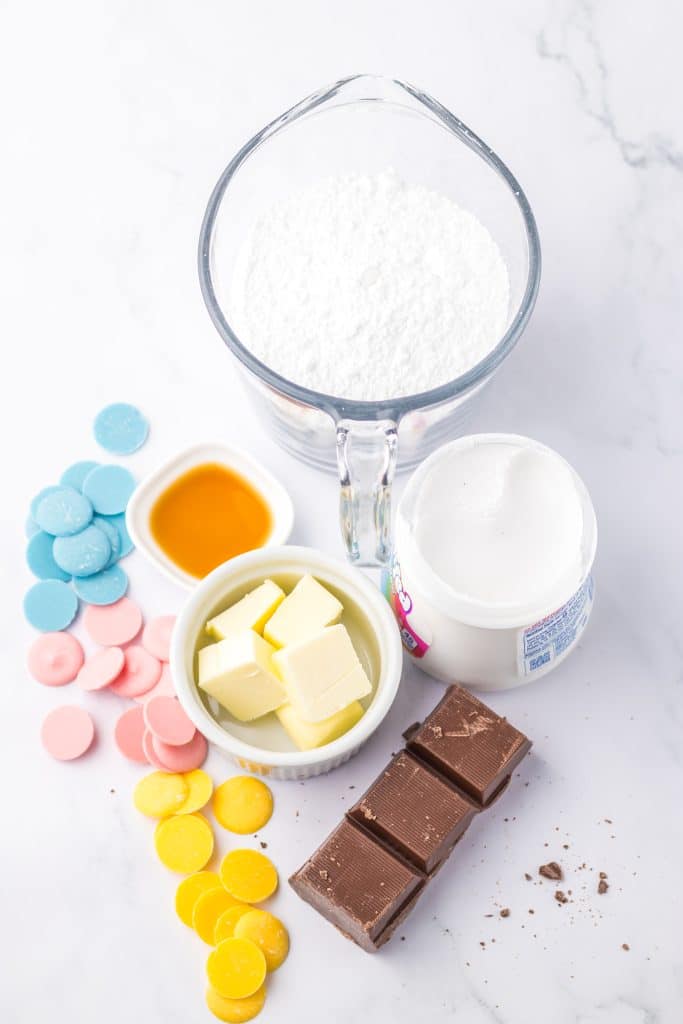 Easter Marshmallow Eggs ingredients