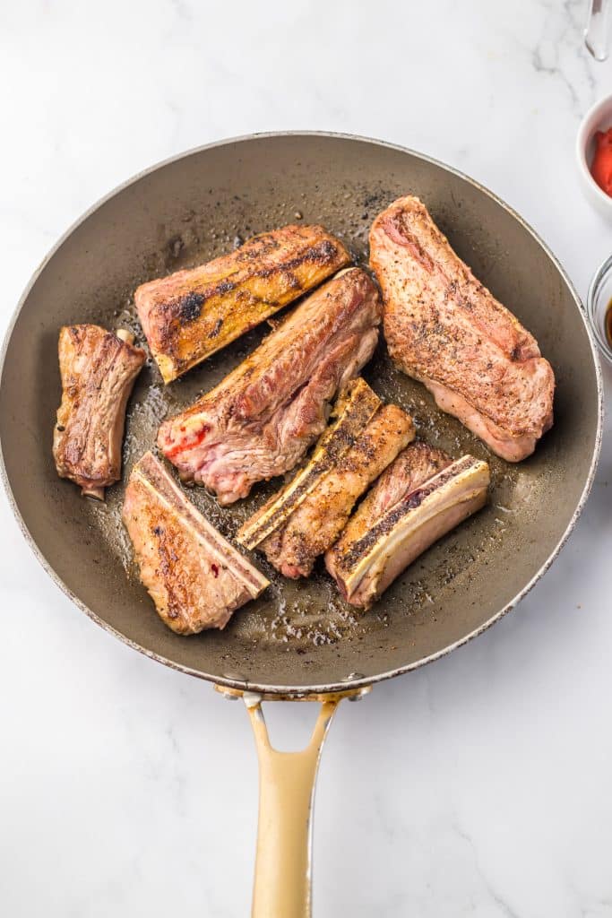 Slow Cooker Short Ribs seared
