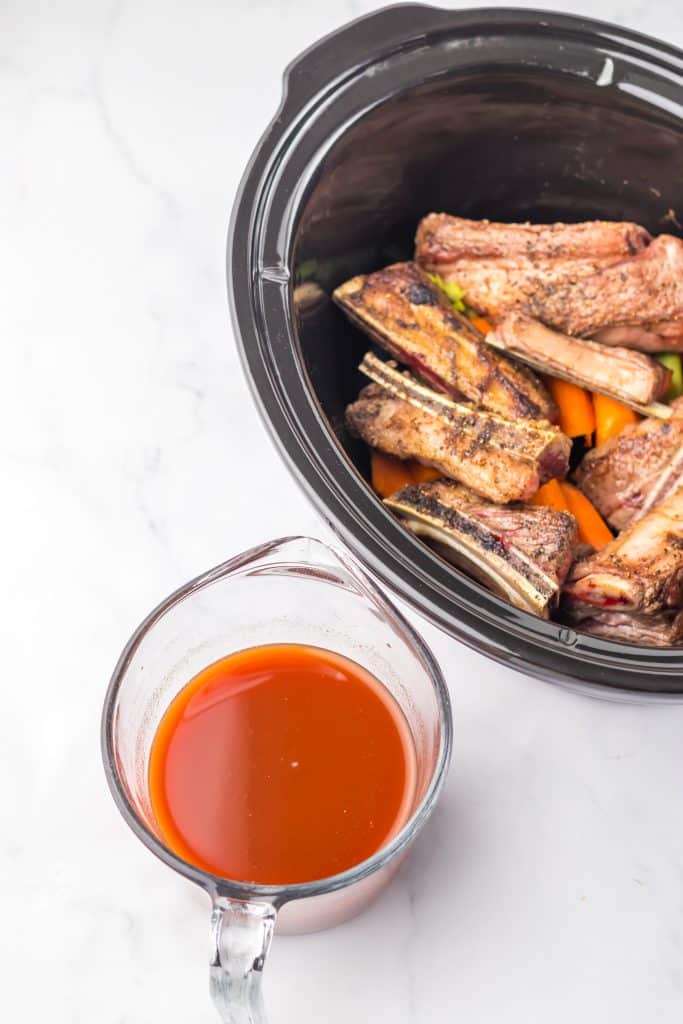 Slow Cooker Short Ribs sauce