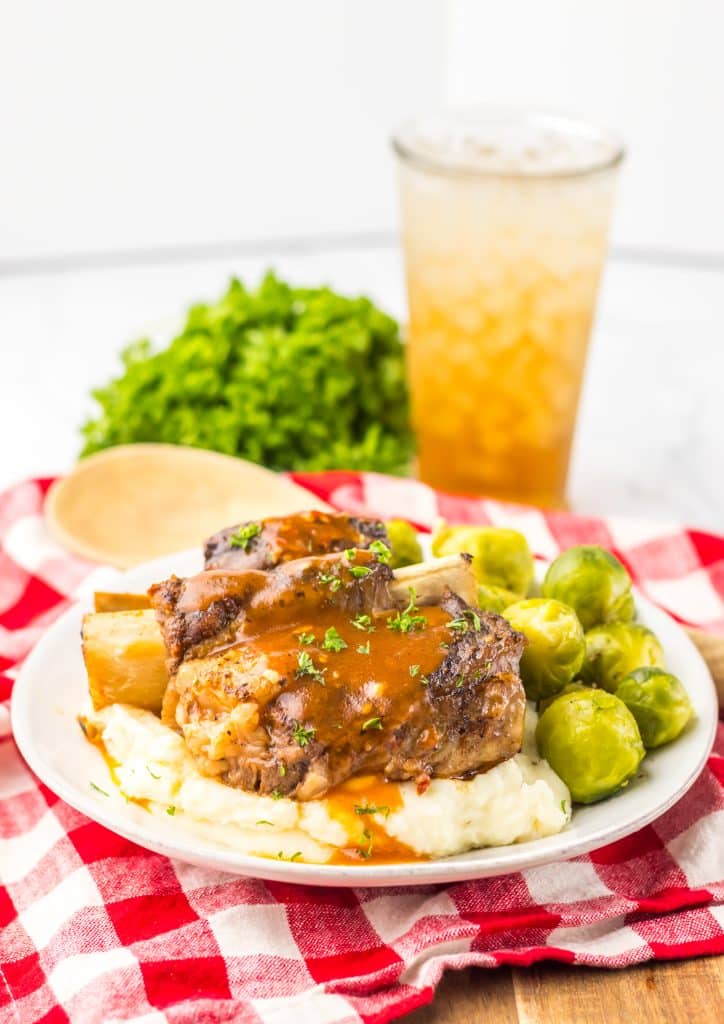 Slow Cooker Short Ribs plated