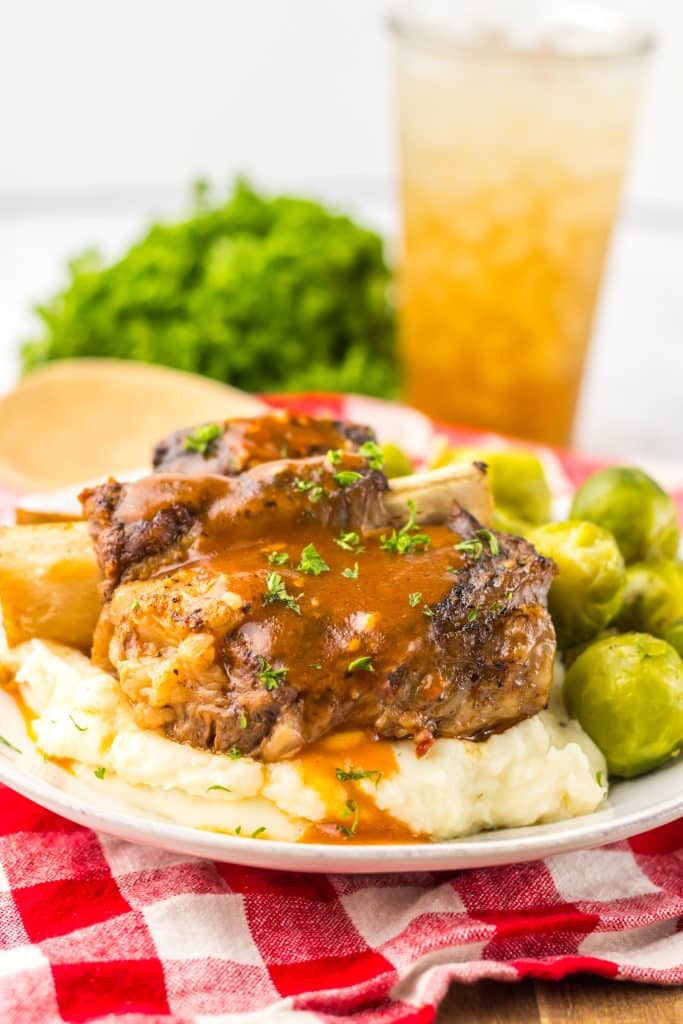Slow Cooker Short Ribs plated