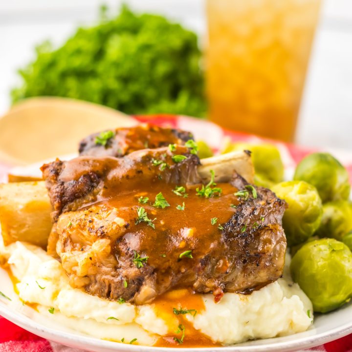 Slow Cooker Short Ribs plated