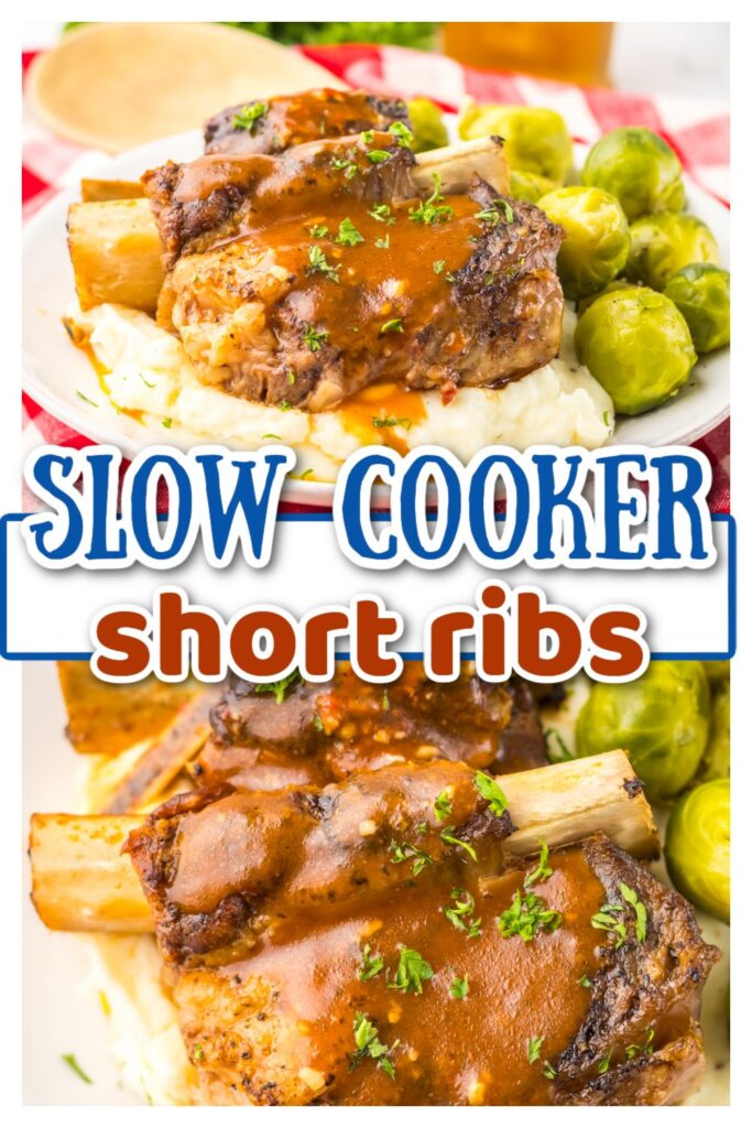 Slow Cooker Short Ribs pin