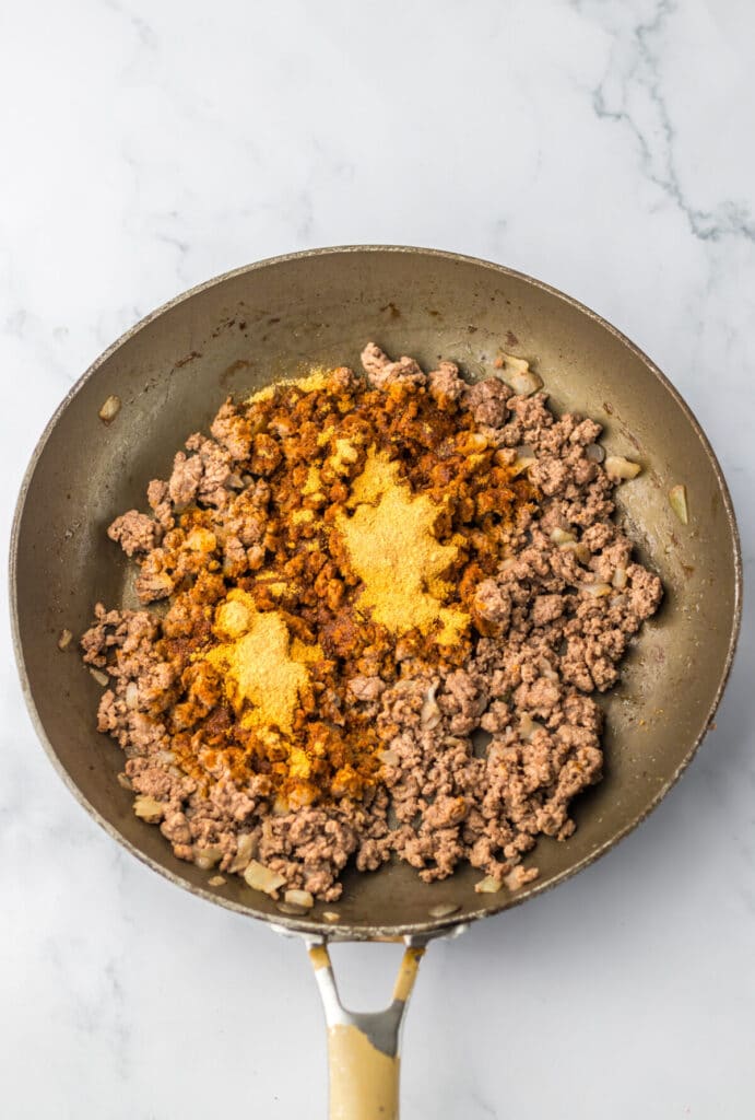Fry Bread Tacos meat