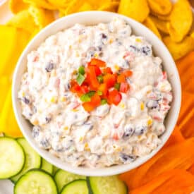 Poolside Dip plated