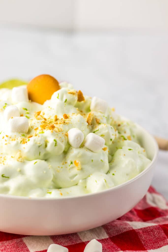 Key Lime Pie Fluff in bowl